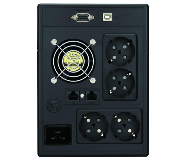 Power Walker LINE-INTERACTIVE (3000VA/1800W, 4x Schuko, LCD) - 544729 - zdjęcie 4